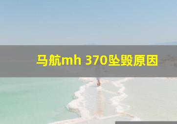 马航mh 370坠毁原因